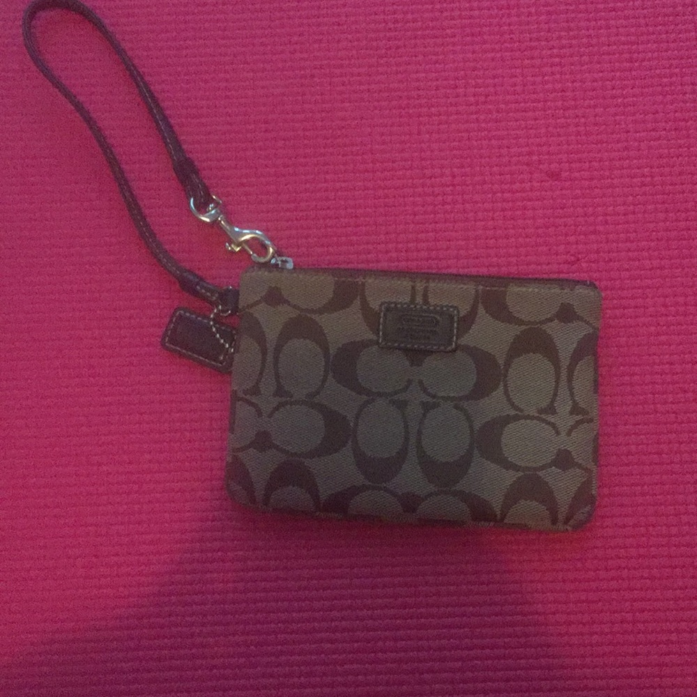 Coach wristlet